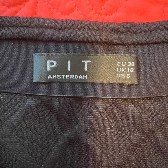 Stretch Black Pencil Skirt - Picture 3 of 3